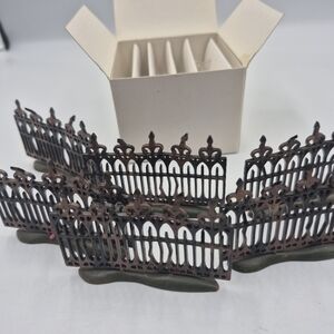 Department 56 Halloween Series Spooky Wrought Iron Fence